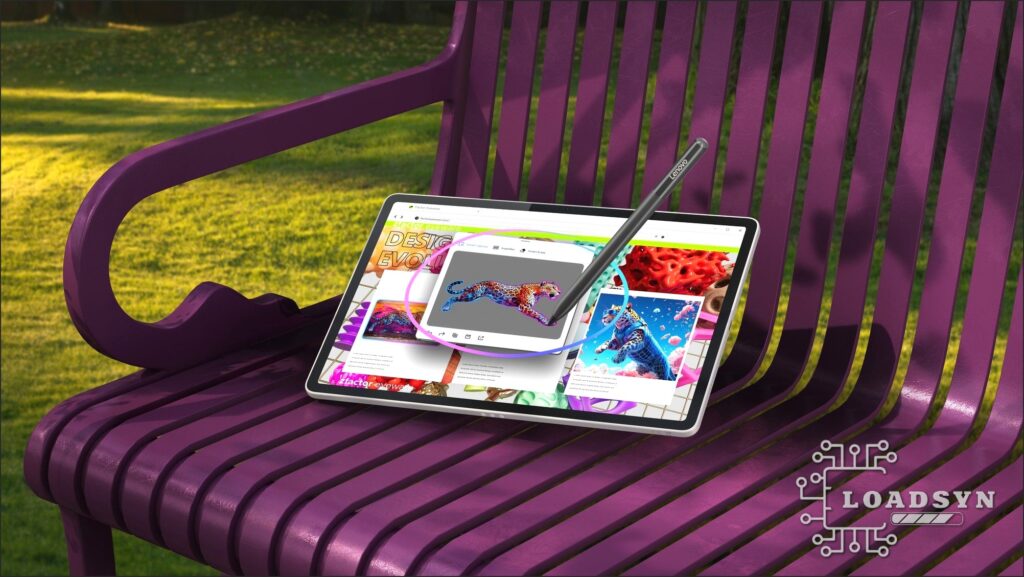 The Lenovo Yoga Tab with Yoga Pen