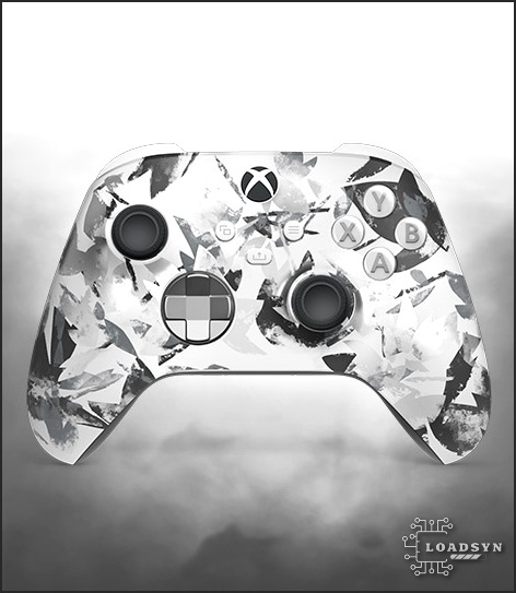 Vista frontal do Controle sem Fio Xbox – Storm Breaker Special Edition