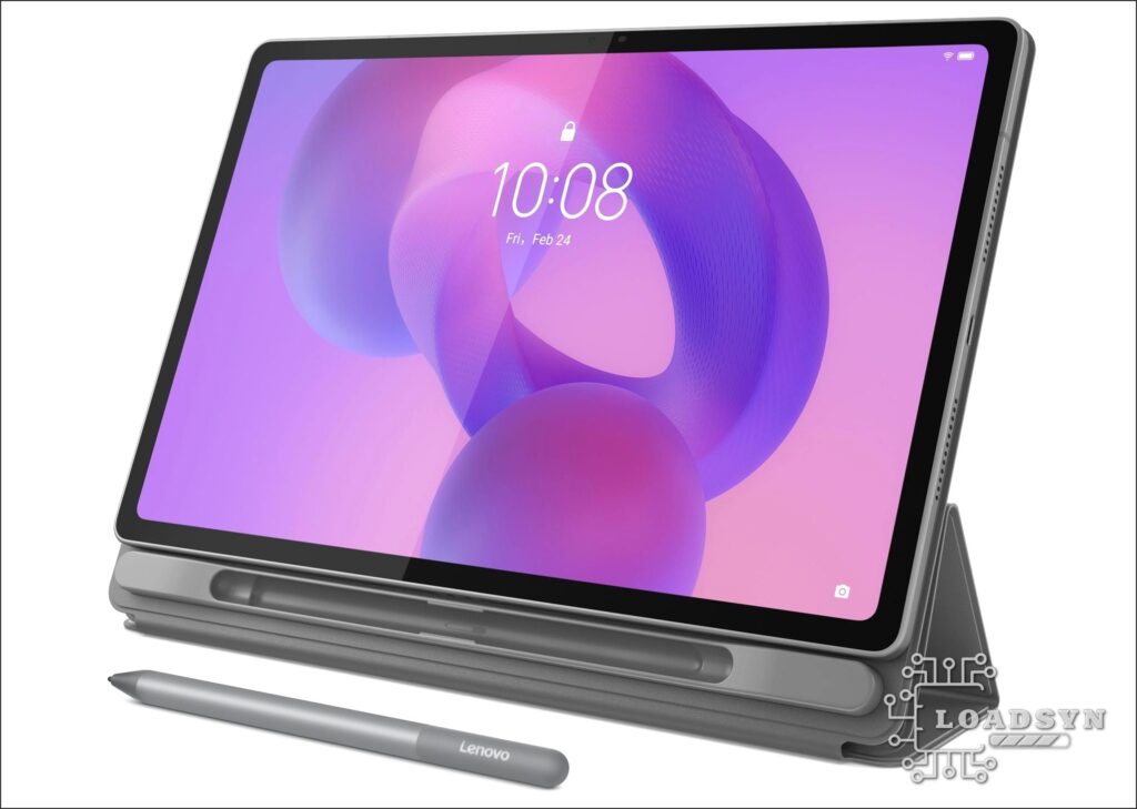 The Lenovo Idea Tab Plus with Folio and Pen