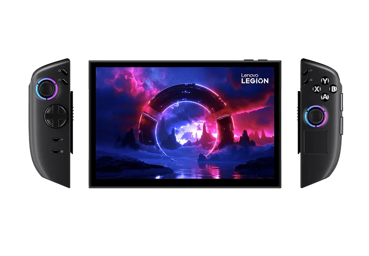 Lenovo Legion Go 2 showing the back stand