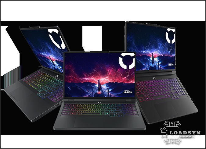 Annotated image showing the cooling zones and relocated I/O on the Legion Pro 7i Gen 10 chassis.