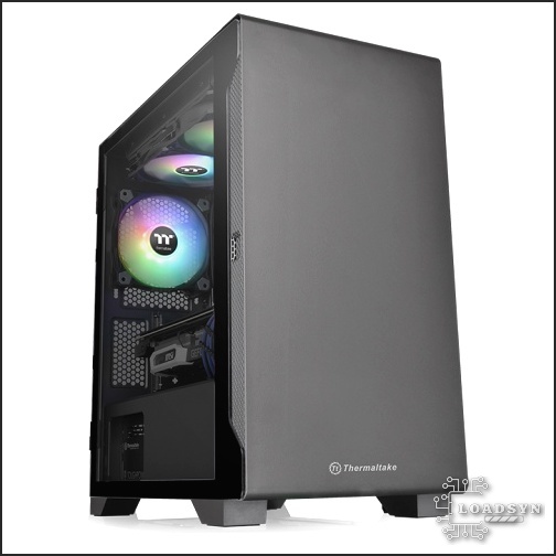 S100 Tempered Glass Micro Chassis with internal annotations