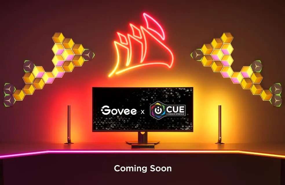 Govee Corsair iCUE integration banner