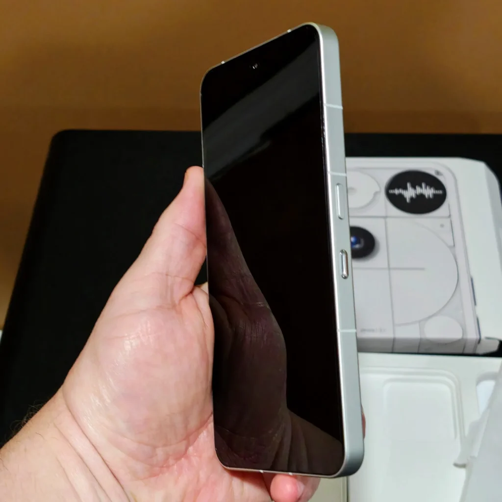 Nothing Phone (3) Glyph Matrix close-up