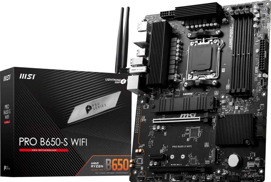 MSI PRO B650-S WiFi ProSeries Motherboard