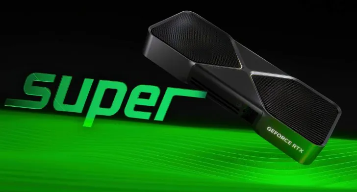 NVIDIA GeForce RTX 5080 & RTX 5070 SUPER GPUs concept render