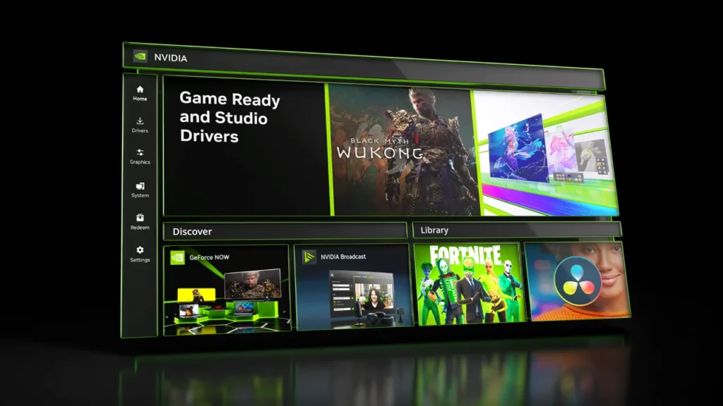 NVIDIA App for PC gamers and creators
