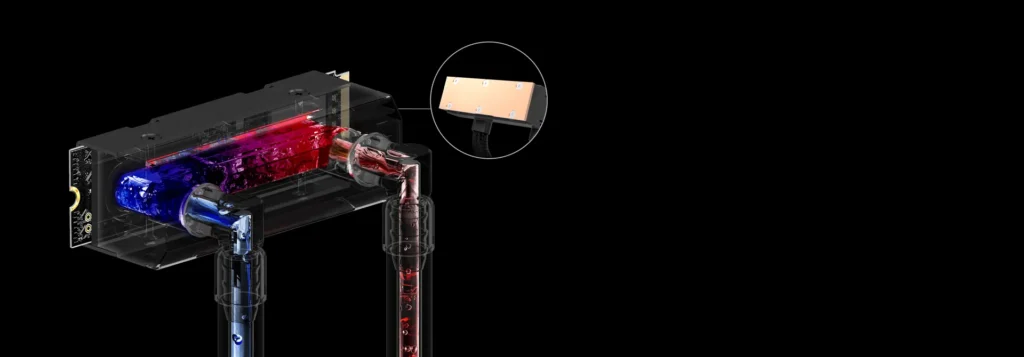 SIREN GD120S AIO SSD Cooler Black