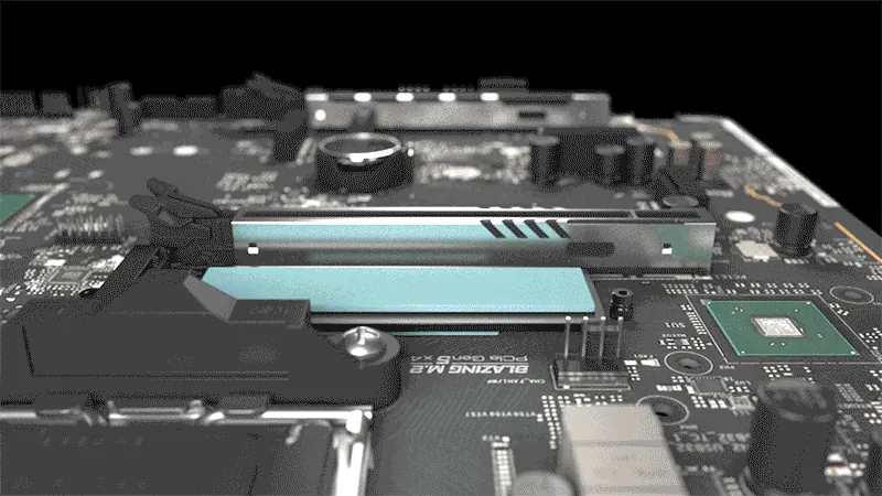 ASRock X870E Taichi OCF VRM Components