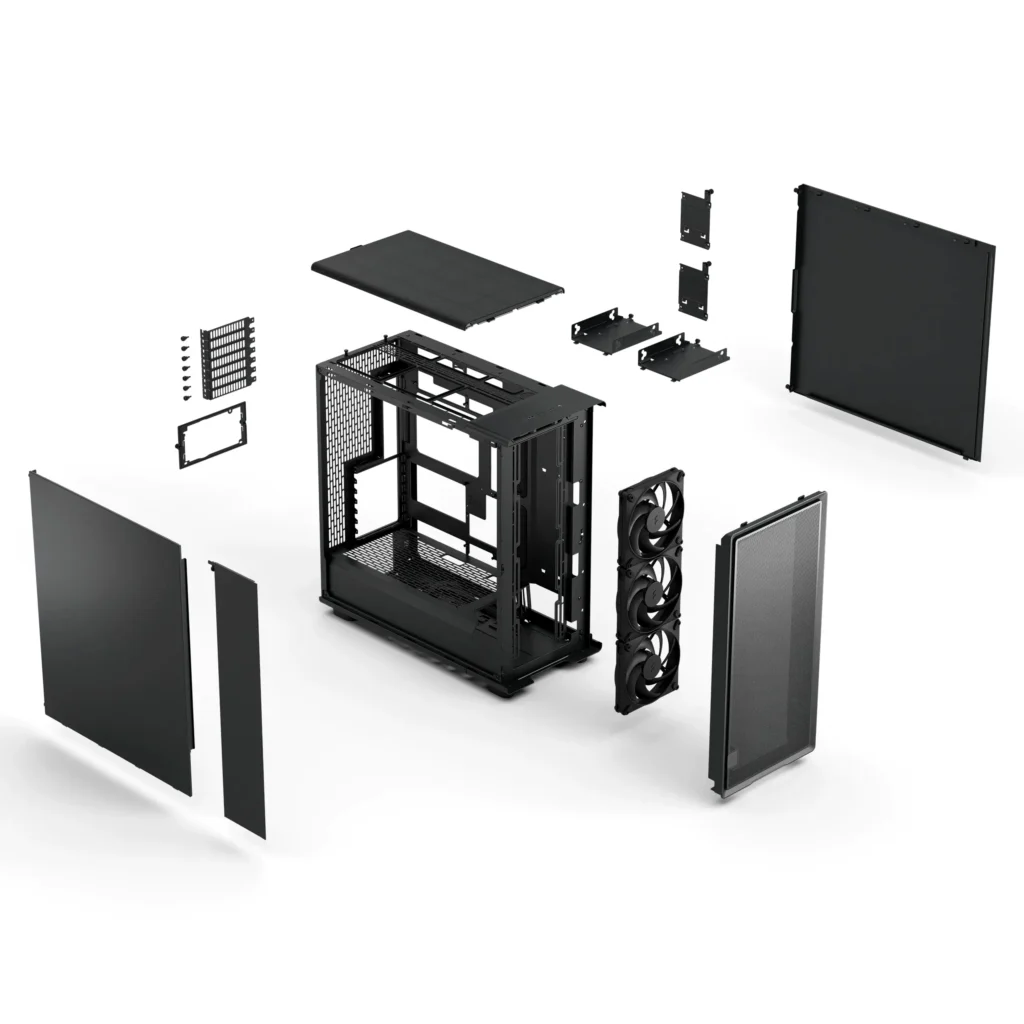 Fractal Design Epoch XL Full-Tower Case, Black Solid - Radiator Support