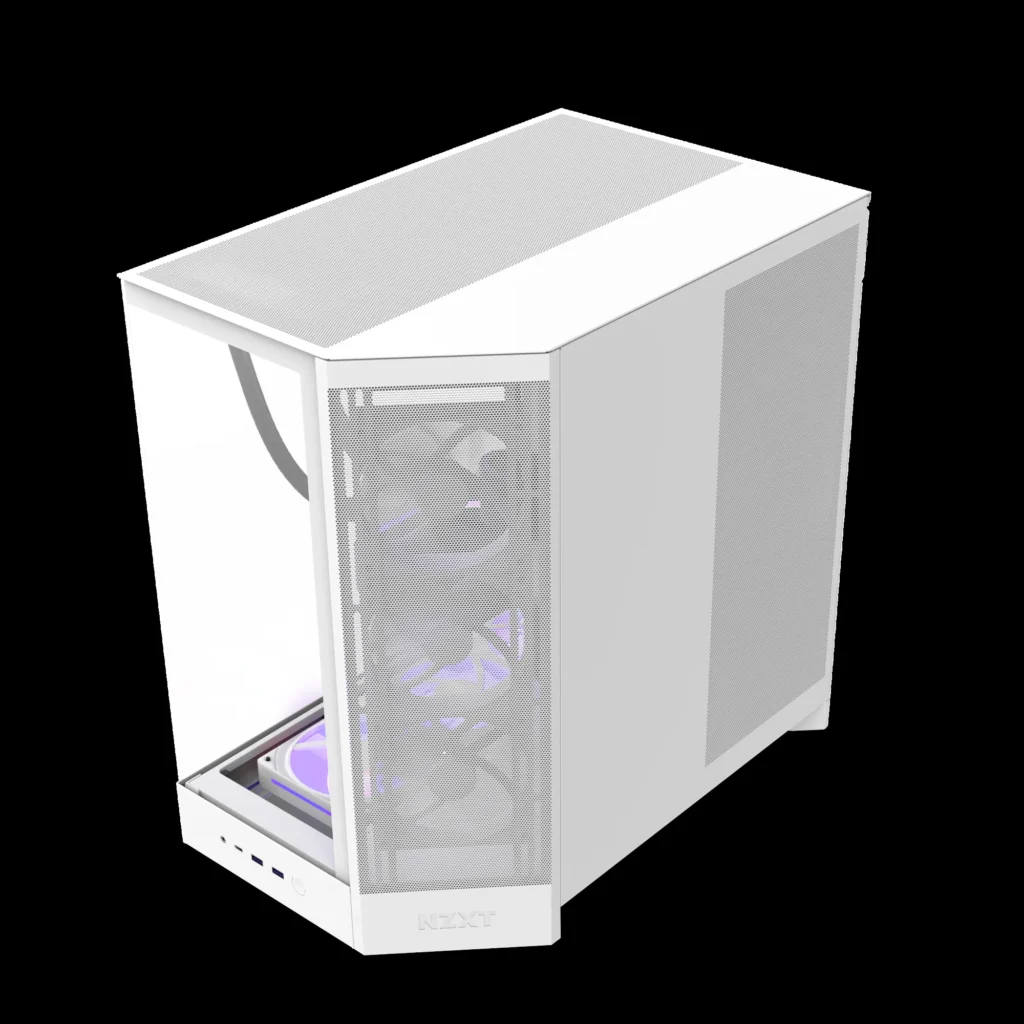 Player Three Prime white top-down view