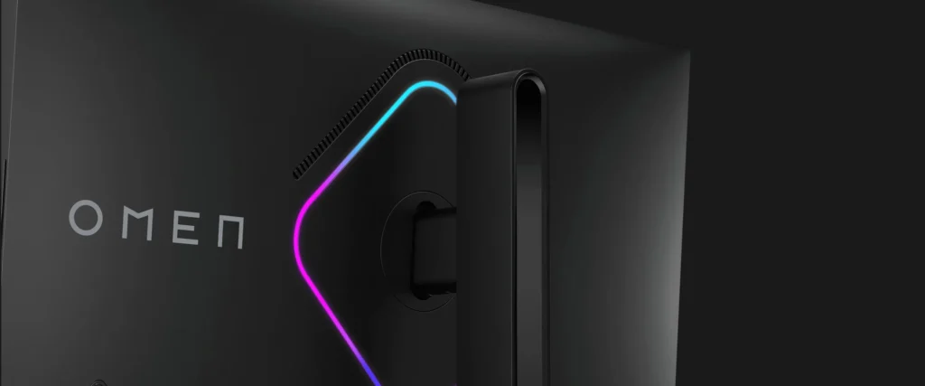 OMEN 27qs G2 GAMING MONITOR RGB LIGHTING