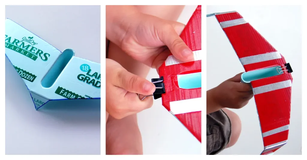 Egg Carton Glider Craft