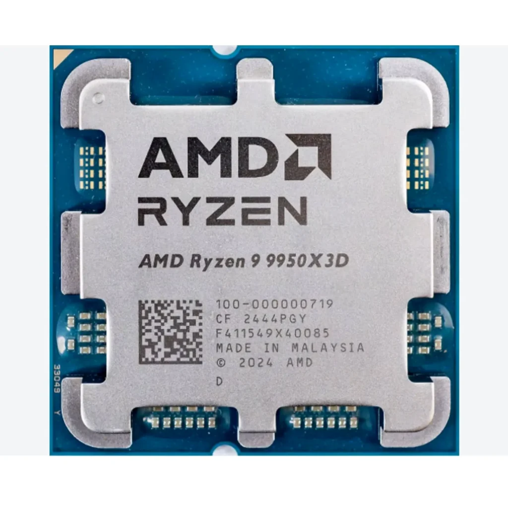 AMD Ryzen 9 9950X3D 16-Core 4.3GHz Computer Processor, Socket AM5 (100-000000719)