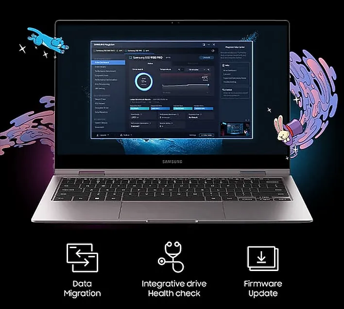 Works like magic - Samsung Magician Software Interface