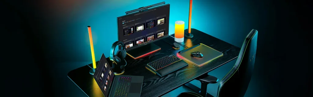 Razer Blade 16 (2025) highlighting AI features