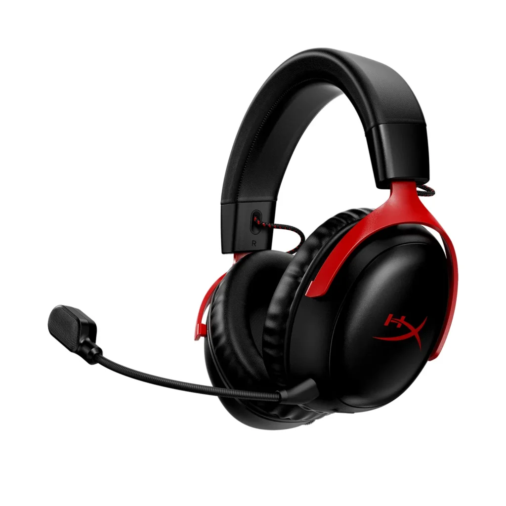 HyperX Cloud III Wireless - Gaming Headset (Red)