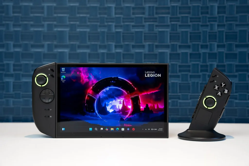 The Legion Go 2’s mouse mode, unique among Windows handhelds.