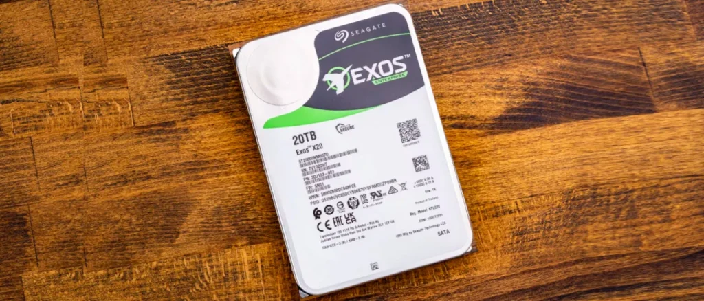 Seagate Exos X20 20TB