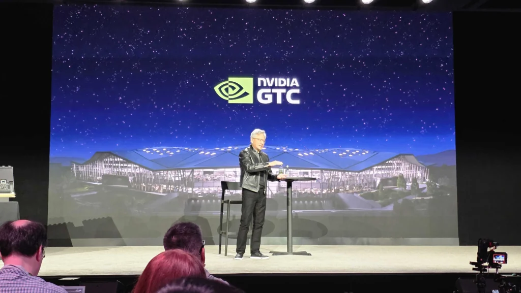Jensen Huang takes questions at GTC 2026 regarding AI and gaming