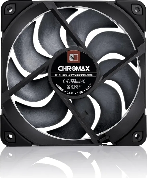 Noctua NF-A12x25 G2 PWM chromax.black, 120mm