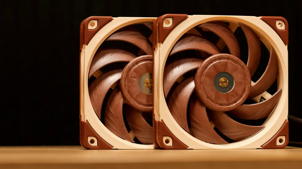 Two high-performance PC fans